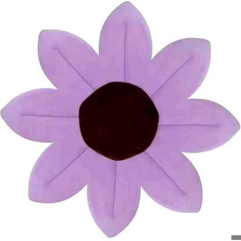 Coussin de bain fleur pour nouveau-né, baignoire pliable épanouissement, tapis tournesol pour bébé, évier et jeu (1/5)
