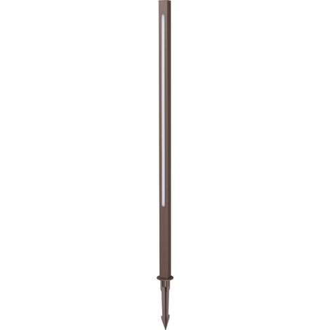 JEDI PALETTO LED 3000K 12W  1250 Lm IP65 H.80,5CM COFFEE (1/3)