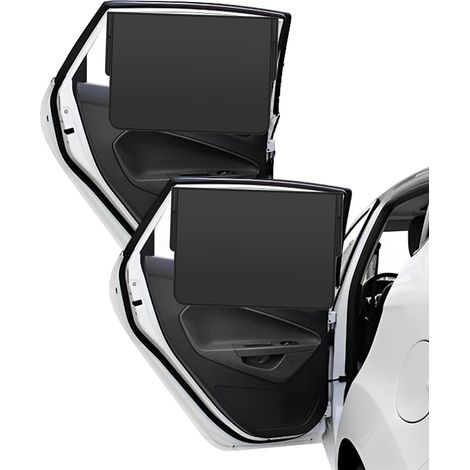 Pare Soleil Voiture Bébé,Pare Soleil Fenêtre de Voiture pour Bébé avec Magnet,3 Poches de Rangement,Protection UV Rideaux Fenêtres pour Enfants,Convient à la Plupart des Voitures (Vitre arrière) (1/5)