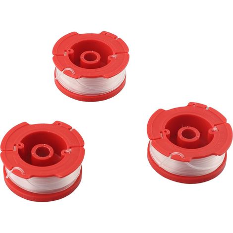 Paquete de 3 carretes de repuesto para desbrozadoras Craftsman, hilo de nailon de 9,1 m, cabezales preenrollados compatibles con CMCST910 CNCST910 CMESTA900 (1/5)