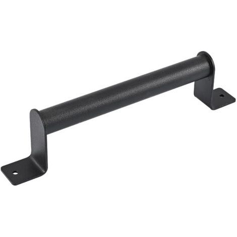 Retro-Türgriff in Schwarz, Türbeschläge aus Holz, Griff aus Kohlenstoffstahl
