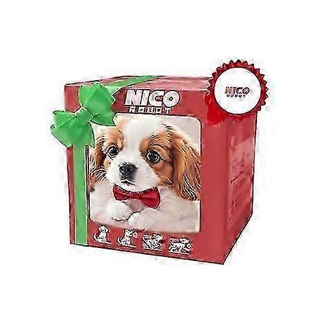 Nico Robot Dog, mon chiot robot réaliste, peluche interactive qui se comporte comme un vrai chiot (1/5)