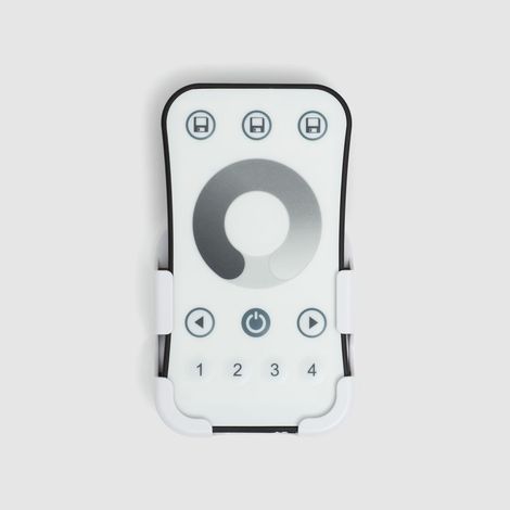 Telecomando RF per Regolatori RF Monocolore 4 Zone  Bianco