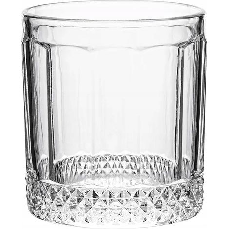Elegante vaso de whisky transparente de 330 ml, 1 unidad, Luca (1/2)