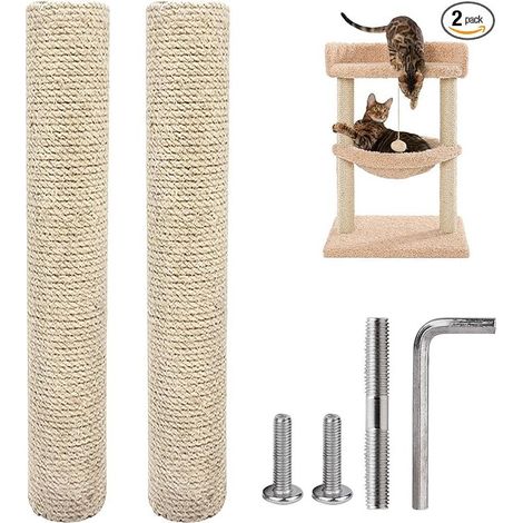 Cat Scratching Post 40 x 8 cm Tower (1/5)