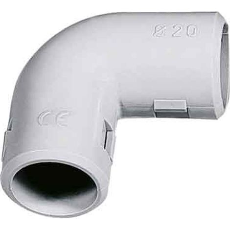 CURVA A 90° ISPEZIONABILE Ø 25 mm