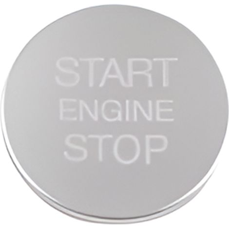 1 anneau décoratif pour bouton de démarrage, compatible Audi A4 A5 A6 A7 Q5 Q7, installation facile, finition élégante, accessoire intérieur automobile (1/5)
