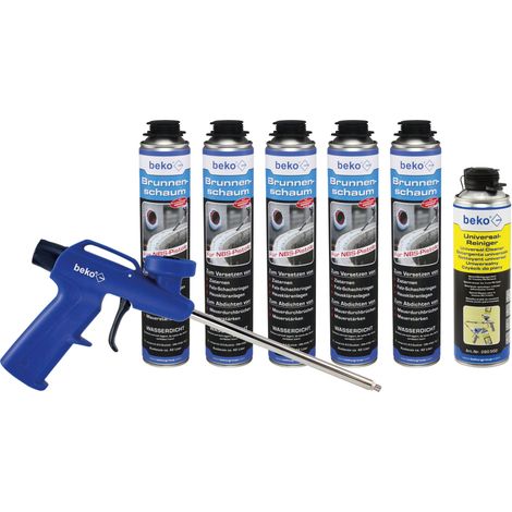beko Brunnenschaum-Set mit Pistole und Reiniger 999 95 098 (1/3)