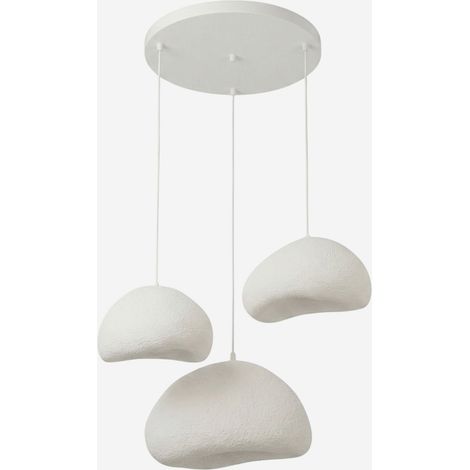 Design Pendelleuchte 3-flammig aus Metall Loval Set (1/5)
