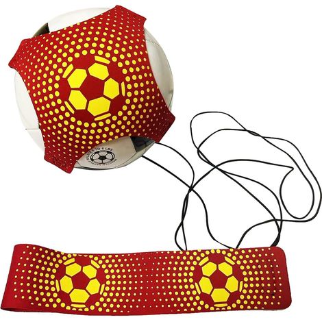 Équipement d'entraînement de football, mur d'entraînement individuel avec sangles réglables, compatible avec les ballons n° 3, 4 et 5, corde élastique de 4,27 m, mini-rebondeur portable (1/5)