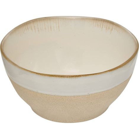 Ciotola kate bianca e beige 72cl - Atmosphera créateur d'intérieur