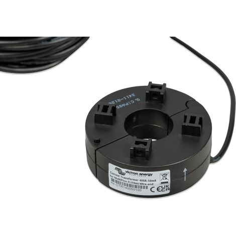 VICTRON ENERGY TRANSFORMATEUR DE COURANT 400 A:50 MA POUR MULTIPLUS-II, EXTRÉMITÉ FILAIRE, 10 MÈTRES CTR140050100