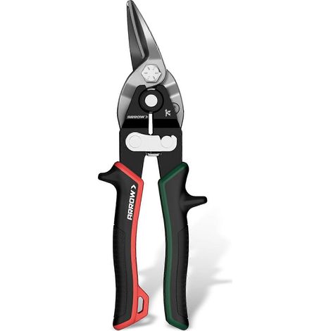 Cisailles à tôle ARROW 8 pouces pour l'aviation, coupe droite (1/5)