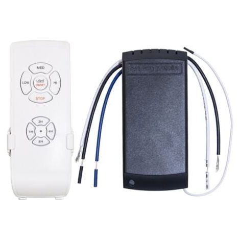 Intelligente, kabellose Deckenventilatorlampe, Empfänger, Fernbedienung, Deckenventilator-Fernbedienung ohne Batterie (1/5)