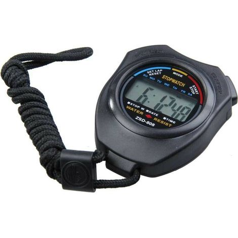 Petit chronomètre de sport portable numérique multifonction (1/3)