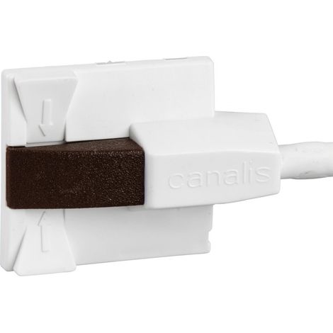 Canalis KB - connecteur dérivation 10A - polarité fixe pré-câblé L3+N - KBC10DCS301 (1/4)