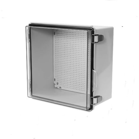 Boitier Electrique Etanche IP67,200x200x130mm, Extérieur Coffret Electrique Etanche •ABS • Accessoires de fixation inclus • Pour dérivation, commande, garage, cave (1/5)