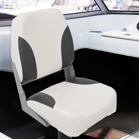 Maison Exclusive - Siège de bateau pliable lot de 2 dossier bas (1/5)