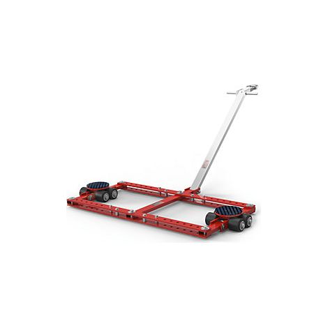 kaiserkraft Carrello in tandem regolabile su 7 livelli