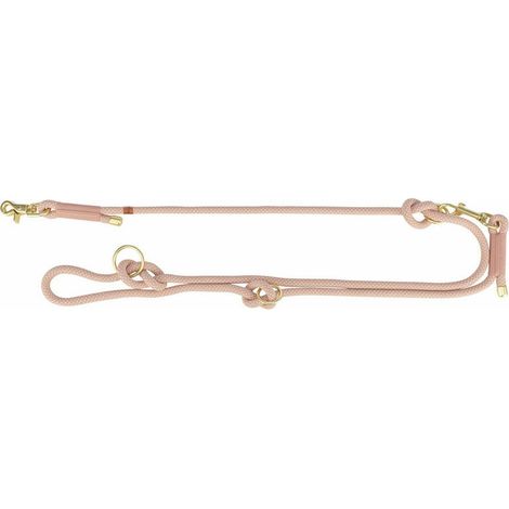 Ramal ajustable para perro Trixie Soft Rope Rosa S S/XL (1/5)