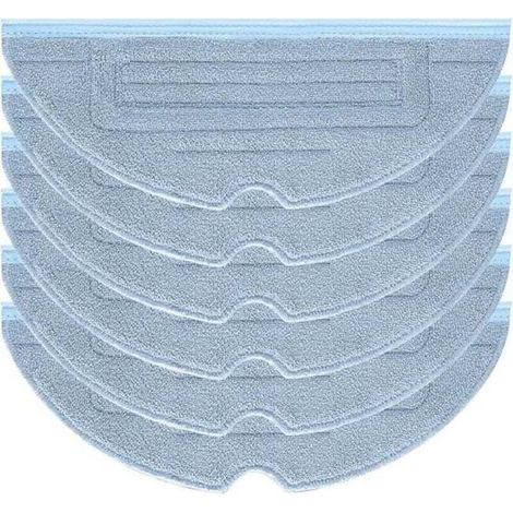 6pcs Serpillière pour Roborock S7 Pro Ultra S7 MaxV Ultra S7 Plus S7 Max Pièces de Rechange Accessoires pour Roborock S7 T7s T7s Plus Robot Aspirateur (1/4)