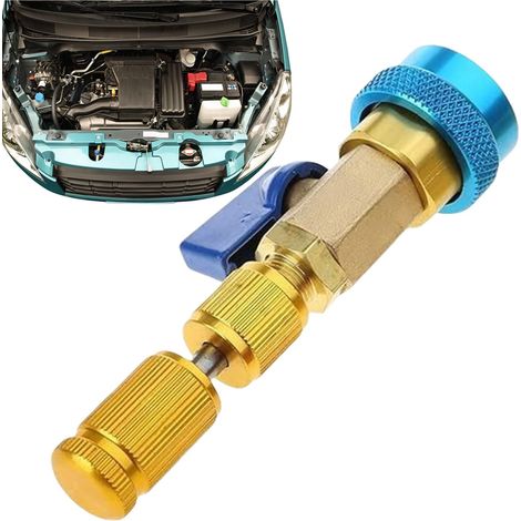 Hvac Kit d'outils de démontage de noyau Outil de démontage du noyau de valve de voiture pour la climatisation Outil en cuivre 11,4 cm pour un entretien – Idéal pour les services de (1/5)
