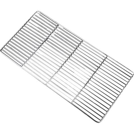 Griglia di Ricambio in acciaio Inox – 50,8x30,5 cm – rete elettrosaldata – Piedi V – Stabilità – distribuzione Uniforme del Calore – BARBECUE (1/5)