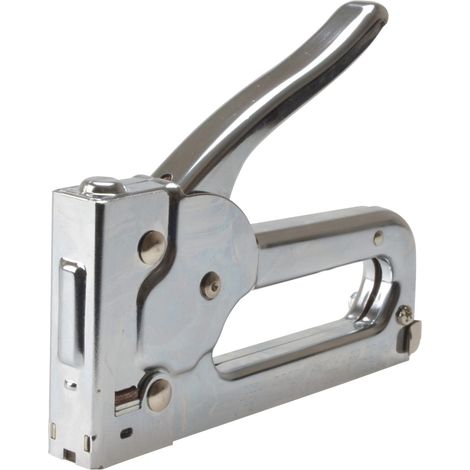 High-Performance Chrome JT21C Staple Gun Tacker by Arrow (Model AJT21C)