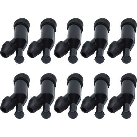 10 Kapseln 168F Hochdruck Schwarzes ABS Premium Widerstandsfähige Einfache Installation Zündkerze (1/5)