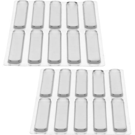 FUOYLOO 20 bandes adhésives antidérapantes en silicone faciles à (1/5)