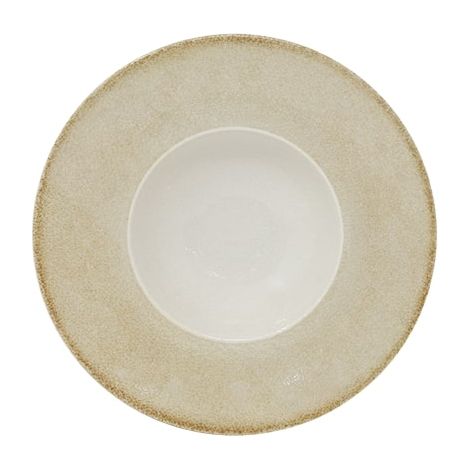Saturnia Napoli Piatto K-Bowl D 27,5 Cm Porcellana Decorato Sand