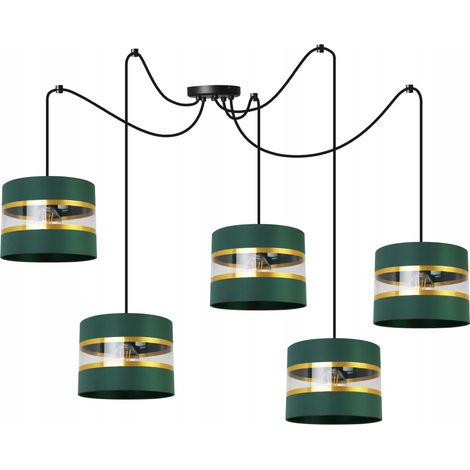 LAMPADAIRE SUSPENDU LUSTRE ABAT-JOUR MODERNE (1/5)