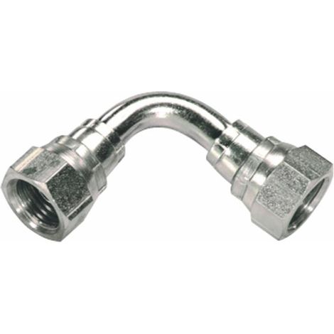 Adattatore femmina/femmina 90° da 1/2"