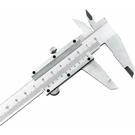 Calibre micrométrico manual (0-150mm), acero inoxidable, precisión 0,02mm, herramienta de medición duradera (1/4)