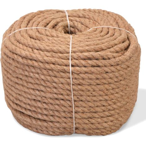 Cuerda 100% yute 8 mm 500 m vidaXL