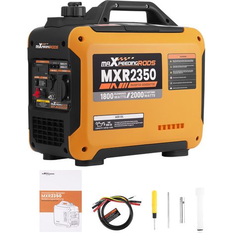 2000W Inversor Generador Portátil Silenciar 58dB 15kg Generador de corriente