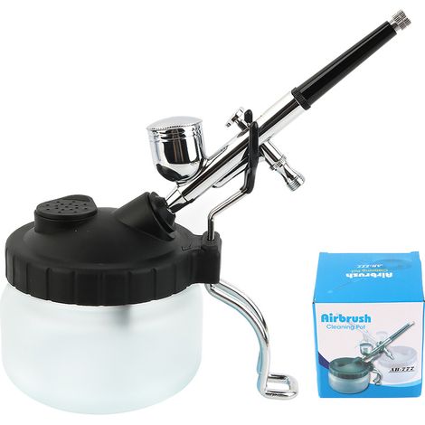 Airbrush-Reiniger, Airbrush-Reinigungsflasche, Aufbewahrungsbehälter, Airbrush-Reinigungsflasche, Airbrush-Waschflasche. (1/5)
