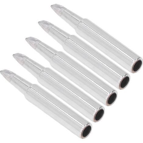 Kit de 5 pointes de fer à souder BGA pour station d'outils, têtes de soudage en cuivre, série 900M, type plat - 3,2D (1/5)