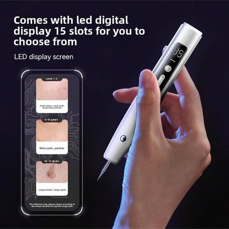 Stylo électrique Meiji pour éliminer les grains de beauté, correcteur de taches blanches, appareil de beauté du visage, laser anti-taches, instrument esthétique professionnel pour salon de beauté (1/3)