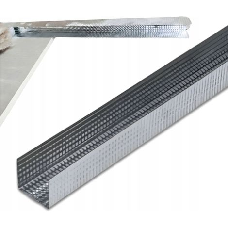 Profil De Plafond UD 27, 3 m, Pour Plaques De Platre Et Cloisons Seches, Acier Galvanise