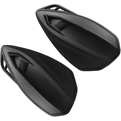 1 par de protectores de manillar para motocicleta, deflectores de viento, protectores anticaída para manillar (1/2)