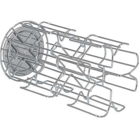 Drehbarer, wandmontierter Kaffeekapselhalter mit 64 Fächern, vielseitiger Küchenorganizer, schwenkbarer Kapselhalter, kompakte Ablagefläche (1/5)