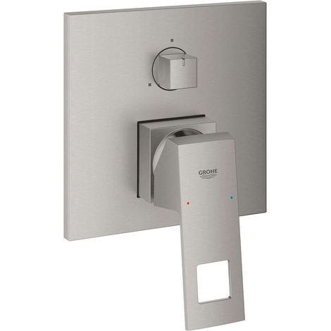 Grohe Eurocube Mitigeur monocommandé, avec inverseur 3 voies, (1/4)