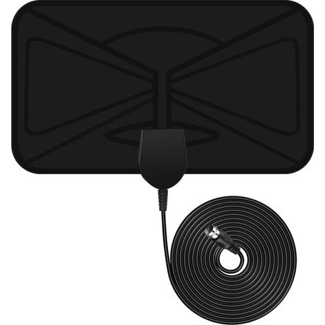 Trade Shop - TV ANTENNE DIGITALES TERRESTRISCHES FERNSEHEN DVB-T INTERNES DTT KABEL 2M HDTV - (1/2)