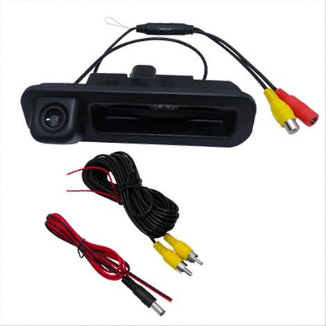 Cámara de visión trasera CCD de 170 grados para maletero de coche, compatible con Focus 2 y 3 (2012-2013), visión nocturna y resistente al agua. (1/5)