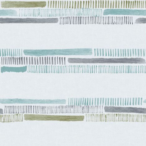 Nappe Toile cirée rectangulaire Dalinia Aqua 150 cm Ronde (1/2)