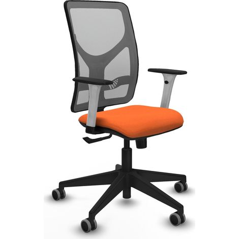 Silla de oficina piqueras y crespo Motilla blanco espuma ergonómica (1/2)