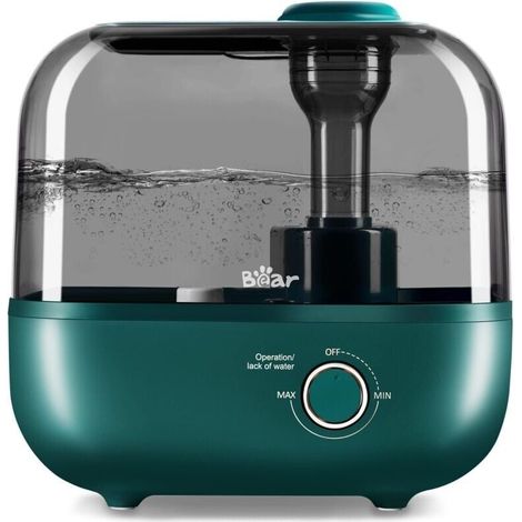 5-Liter-Luftbefeuchter mit Top-Fill-System, flüsterleise (28 dB) – ideal für Babys und Pflanzen, bis zu 35 Stunden Laufzeit, mit Aromaschale, 360° drehbarer Sprühdüse und automatischer Abschaltung – L