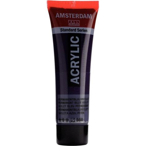 Peinture acrylique - Amsterdam - Acrilico Standard - 20 Ml - Violetto Blu Permanente - Mixte (1/2)