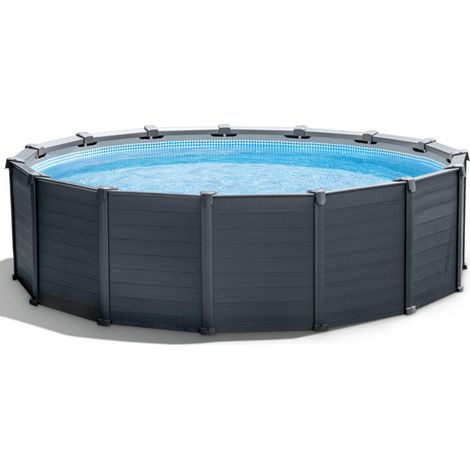 kit Piscine Graphite (ø) 4,78 x (h) 1,24m (1/5)